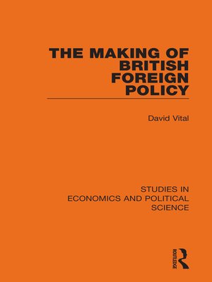 cover image of The Making of British Foreign Policy
